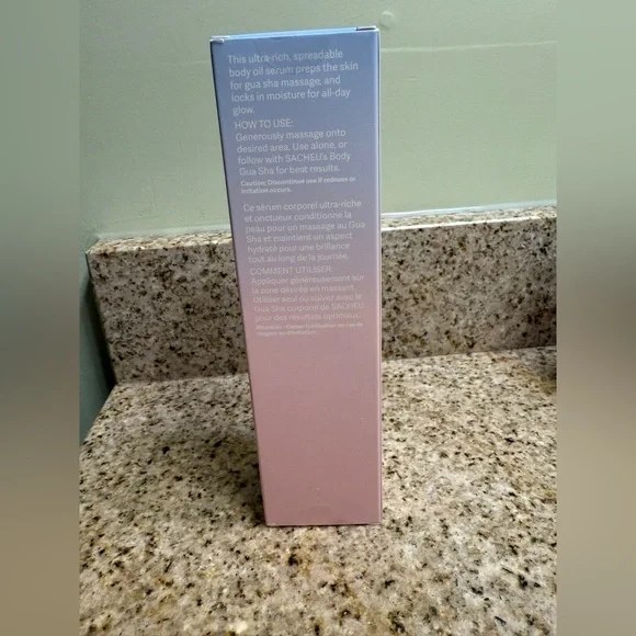 Sacheu Slick Skin Gua Sha Body Oil Serum - 5 oz. - NEW - Picture 5 of 6